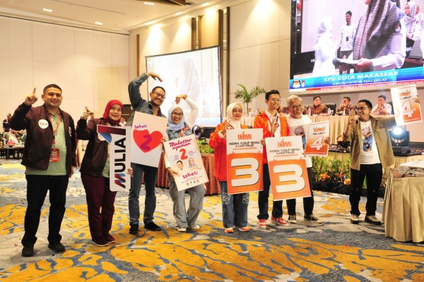 Pasangan Seto-Rezky nomor urut 2 di Pilwali Makassar potensi kuda hitam.