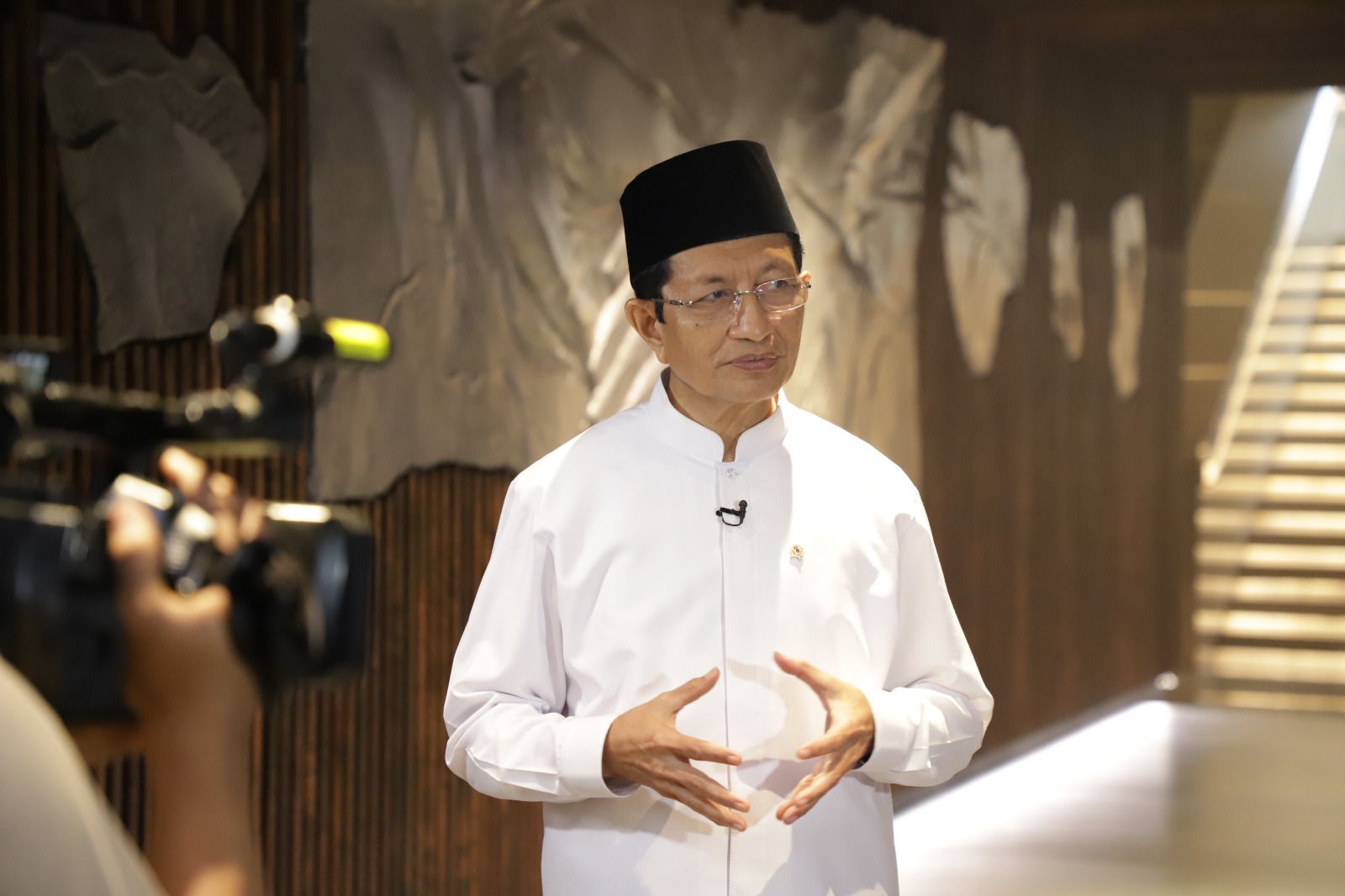 Menteri Agama RI Prof Nasaruddin Umar.