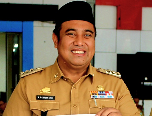 Bupati Maros Chaidir Syam.