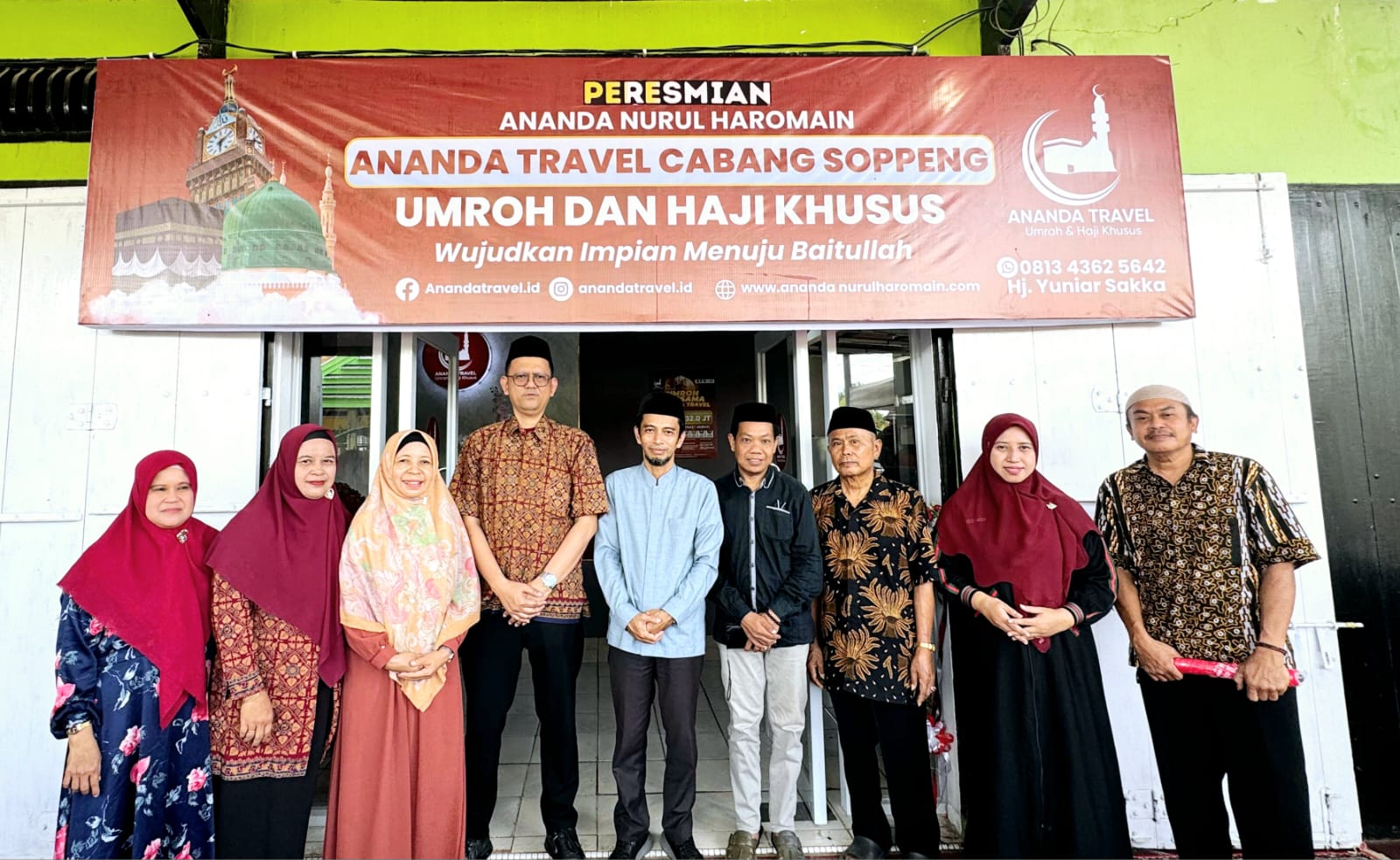 PT Ananda Nurul Haramain kembali melebarkan jangkauan layanan dengan membuka kantor cabang di Kabupaten Soppeng, Sulawesi Selatan.