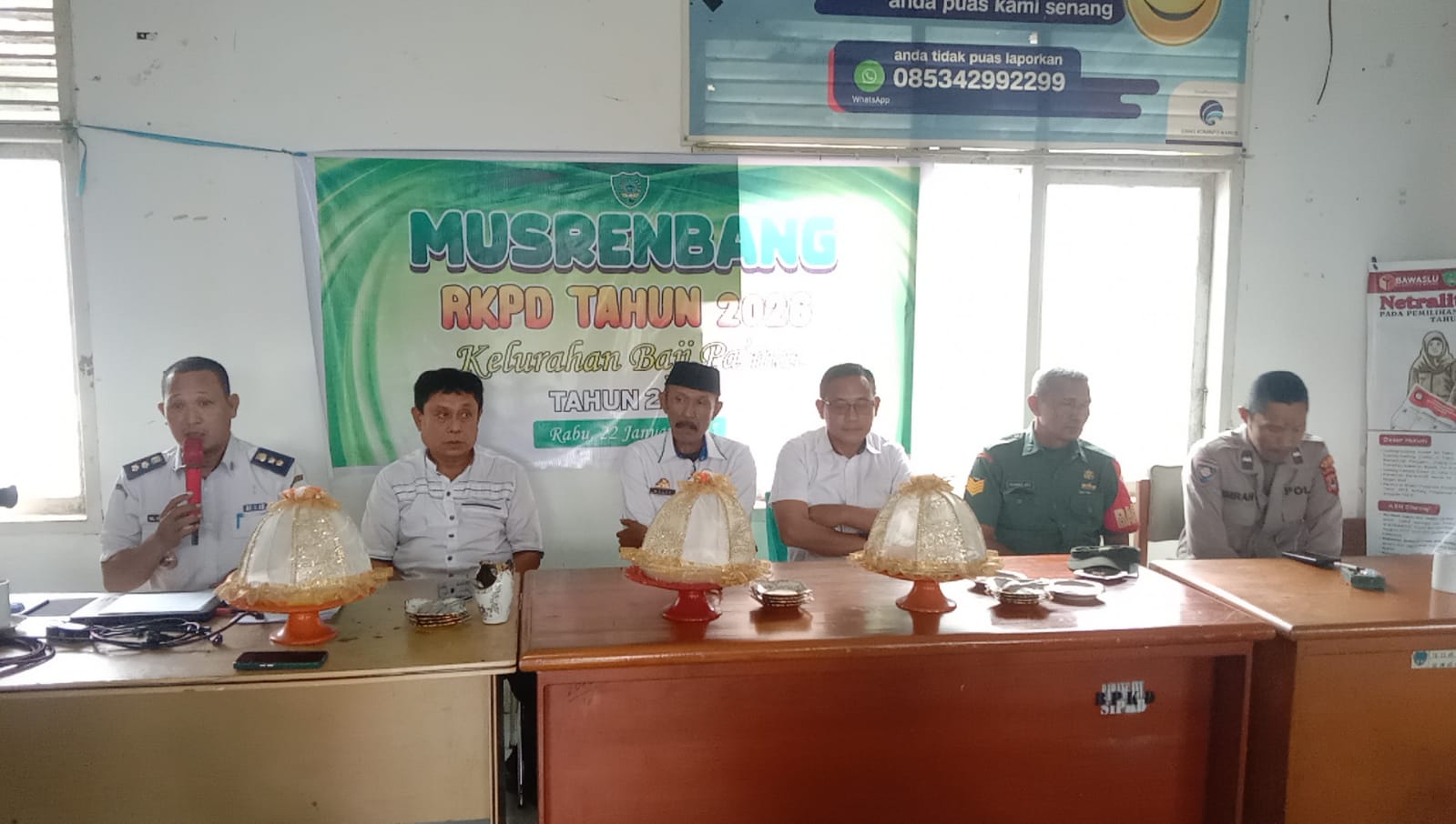 Pemerintah Kelurahan Baji Pamai Kecamatan Maros Baru Kabupaten Maros menggelar Musyawarah Perencanaan Pembangunan (Musrenbang), Rabu (22/1/2025).