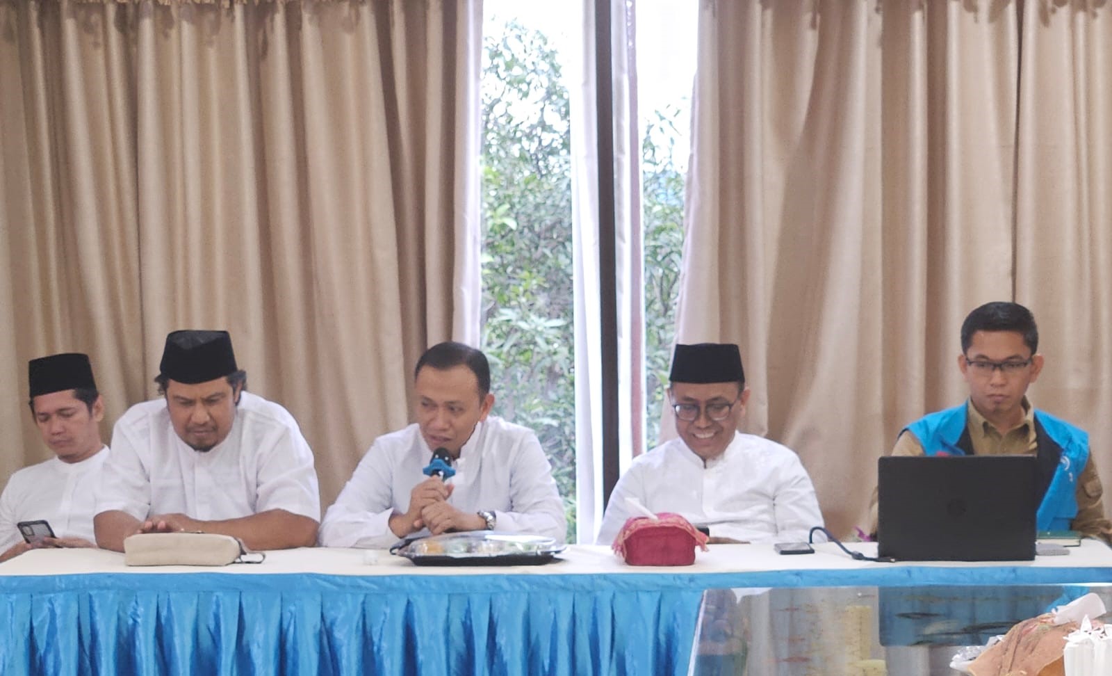 Konsolidasi Partai Gelombang Rakyat Indonesia (GELORA) Sulsel dibawah kepemimpinan Mudzakkir Ali Djamil di Makassar, Minggu (23/3/2025).