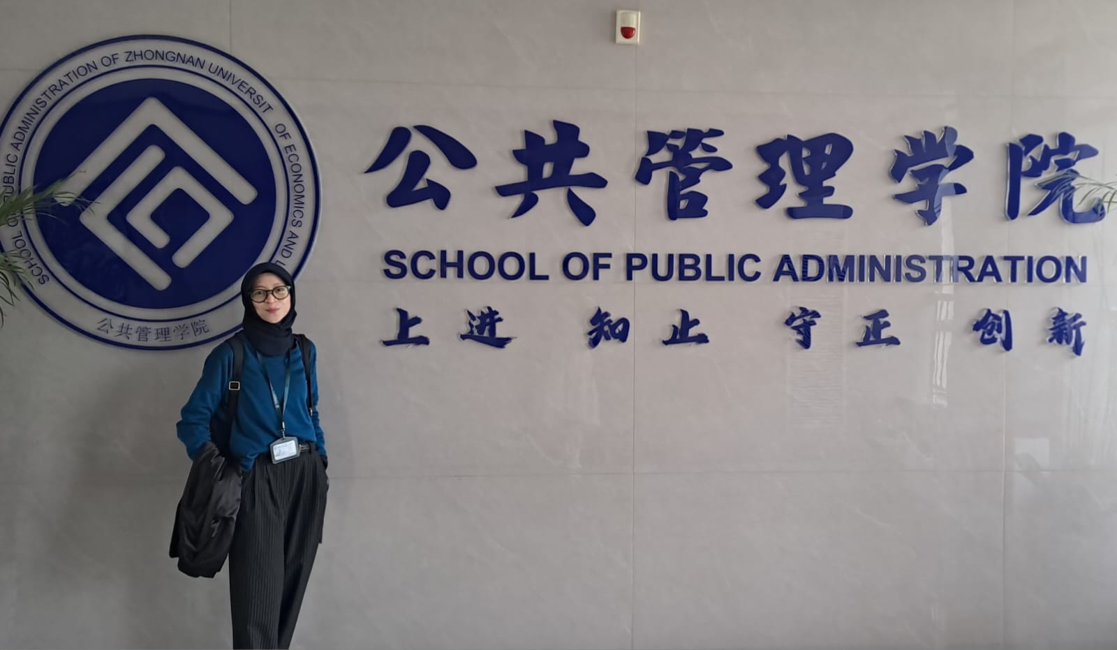 Khilda Wildana Nur, dosen arsitektur di Fakultas Teknik Universitas Muhammadiyah Makassar (Unismuh), saat ini menjalani program Visiting Researcher di School of Public Policy, Zhongnan University of Economics and Law (ZUEL), Wuhan, China.